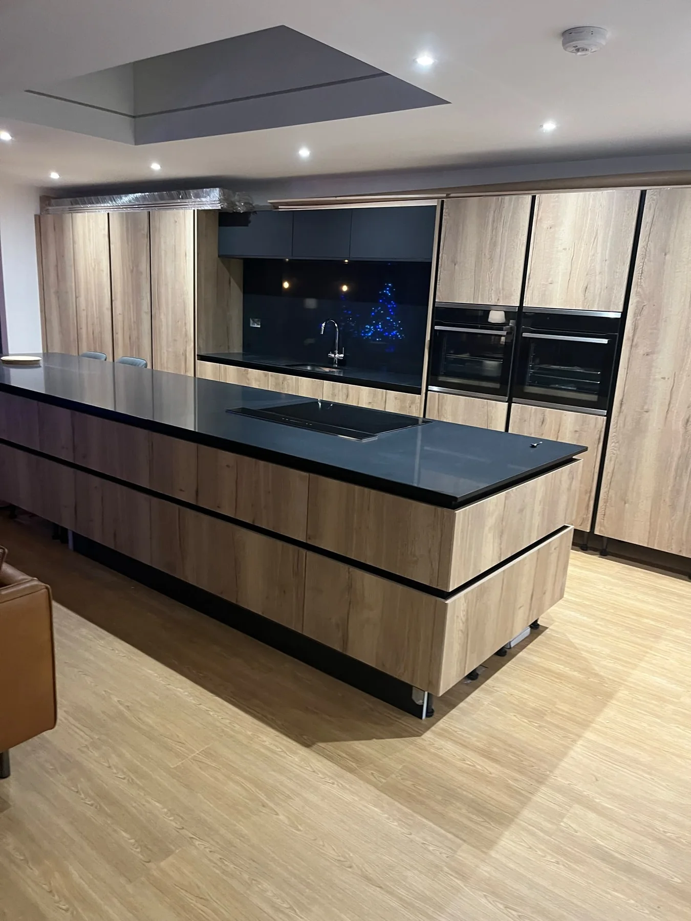 Contemporary kitchen island
