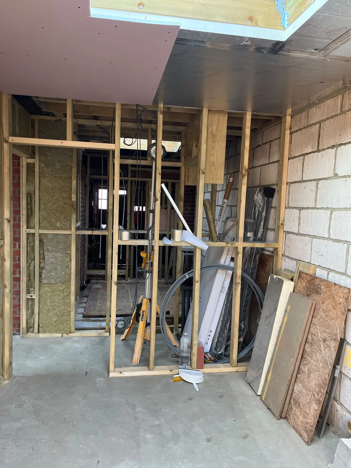 Internal timber framing