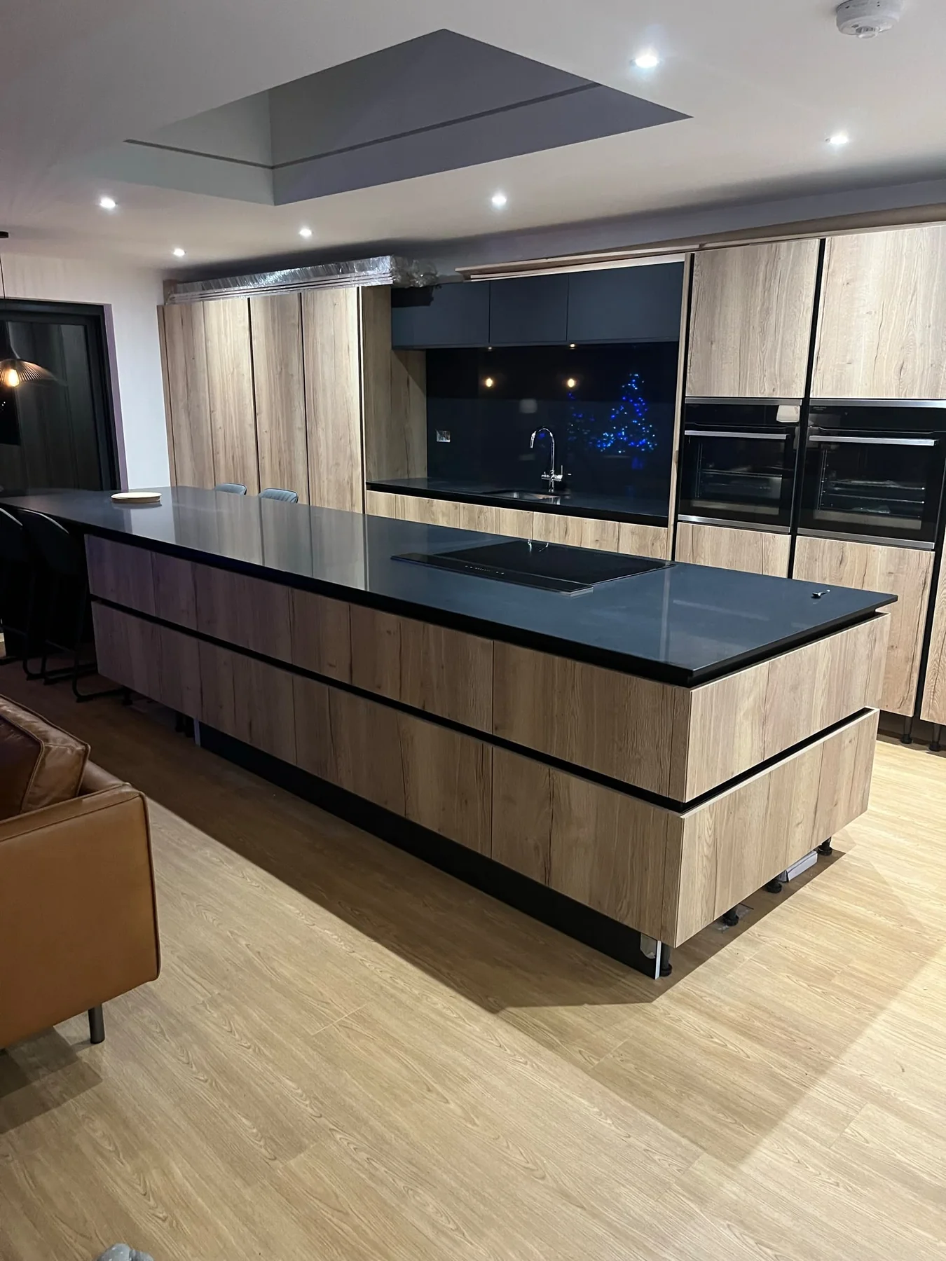 Kitchen island detail