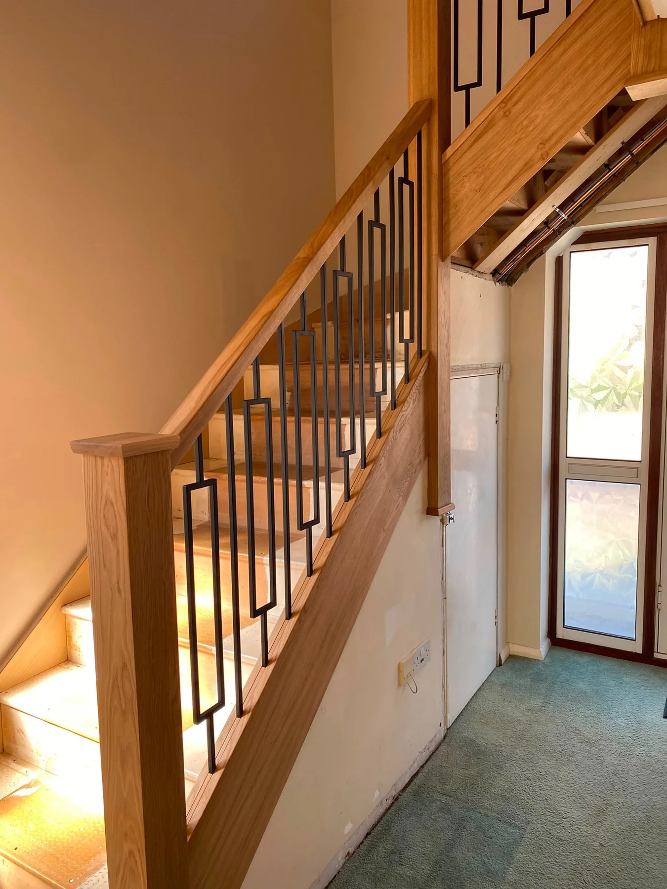Staircase from the hallway