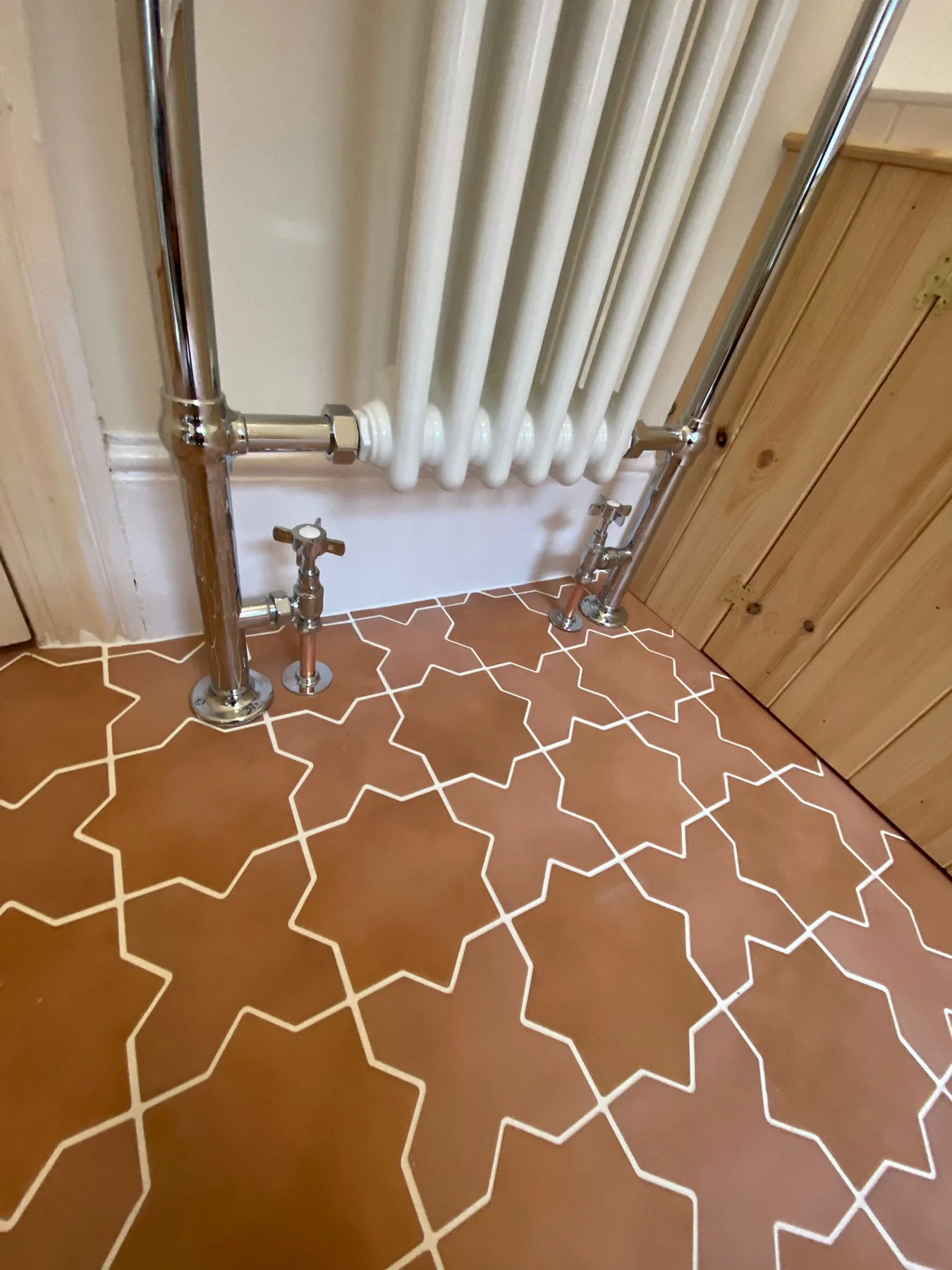 Traditional bathroom details