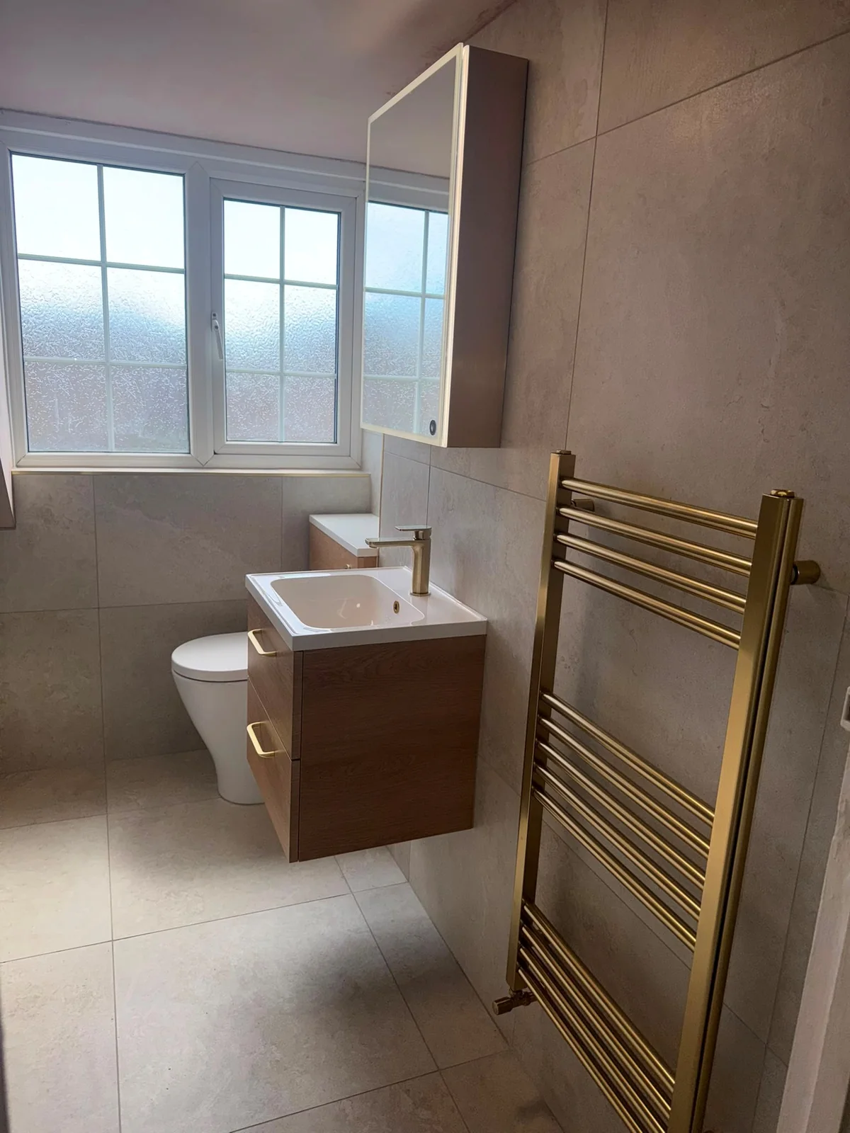 Bathroom finishing details