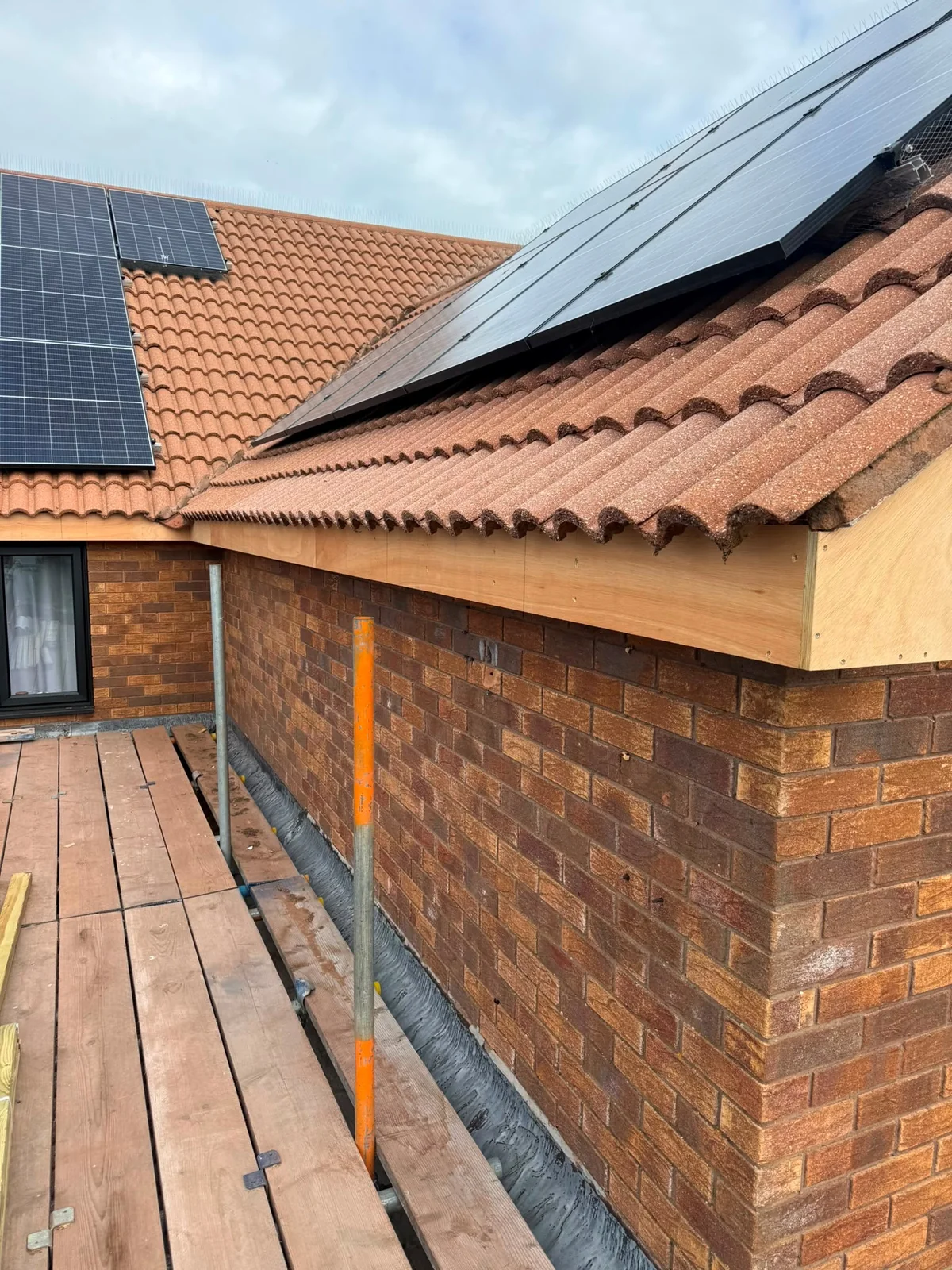 Roof works
